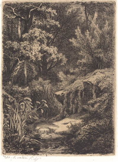 Le petit ruisseau door Eugene Bléry