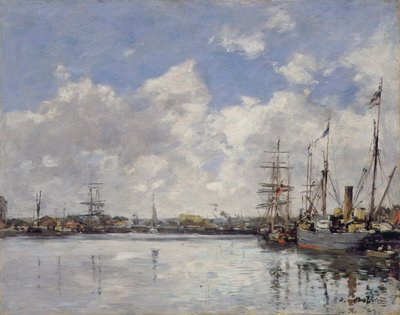 Le Havre, de Haven door Eugene Louis Boudin