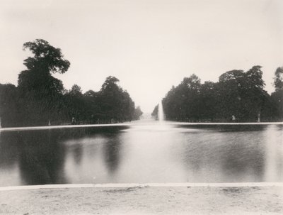 Jardin des Tuileries door Eugène Atget