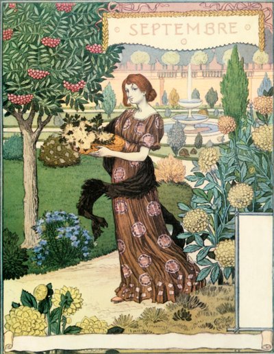 September, 1896 door Eugene Grasset