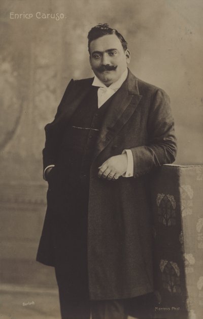 Enrico Caruso, Italiaanse operatenor door European Photographer