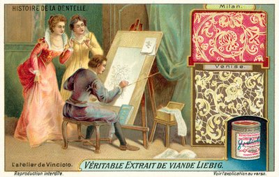 Het atelier van Federico de Vinciolo door European School