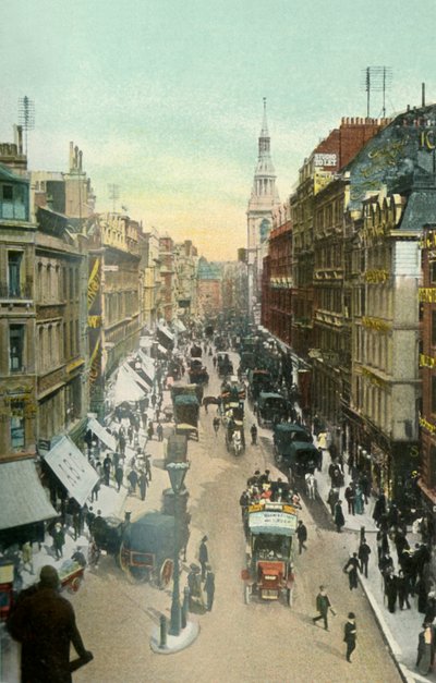 Cheapside, ca. 1900 door Eyre and Spottiswoode