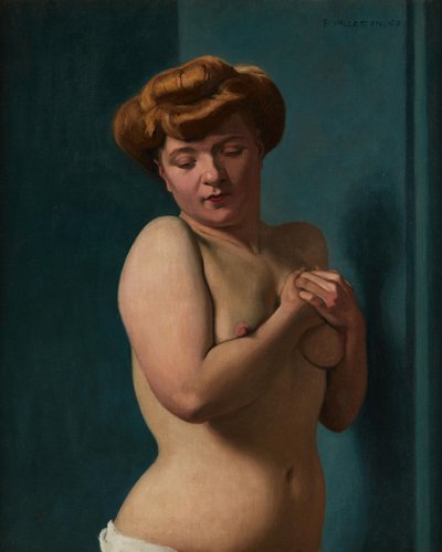 Naakte vrouw, 1907 door Felix Edouard Vallotton