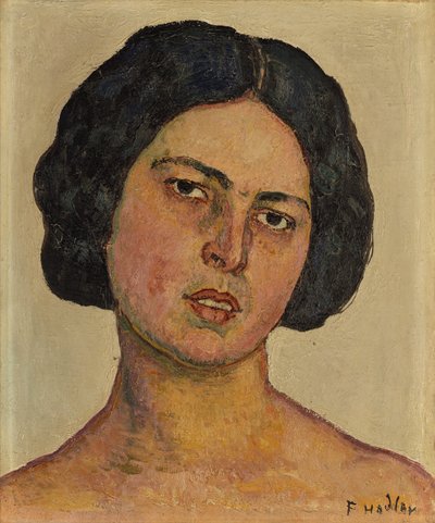 Portret van Giulia Leonardi door Ferdinand Hodler