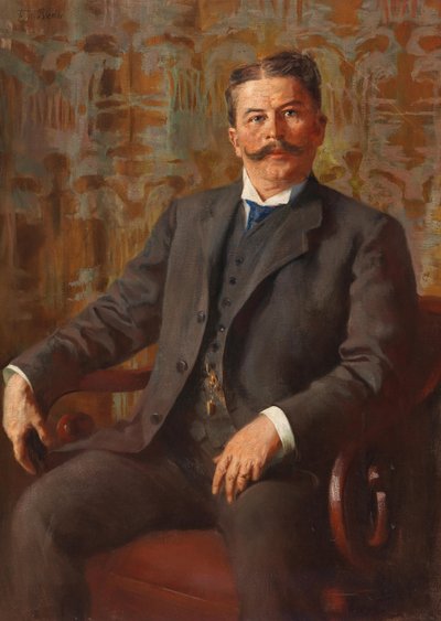 Zelfportret door Ferdinand Max Bredt