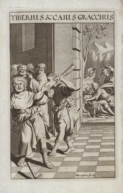 Tiberius en Caius Gracchus door Flemish School