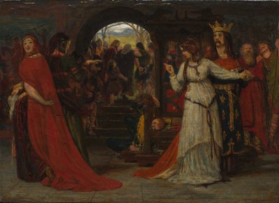 Koning Lear, c. 1860 door Ford Madox Brown