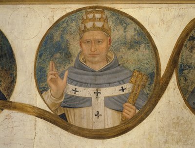 Paus Innocentius V door Fra Angelico