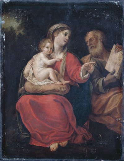 Heilige Familie door Francesco Albani