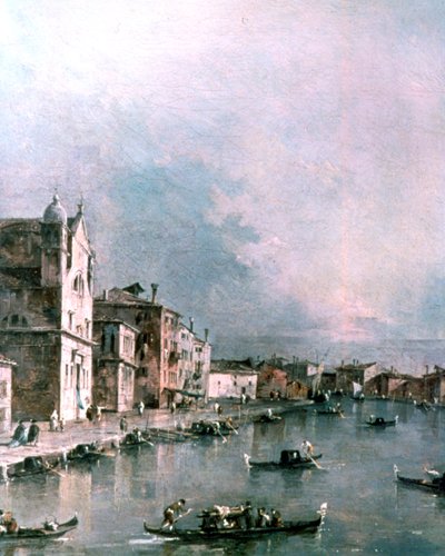 Het Grote Kanaal, Venetië, c1732-1790 door Francesco Guardi