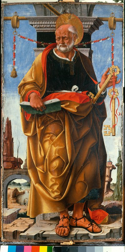 St. Petrus door Francesco del Cossa