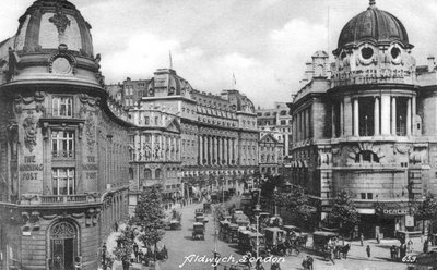 Aldwych, Londen, begin 20e eeuw door Francis Frith