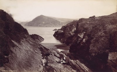 Combe Martin Bay, 1870s door Francis Frith