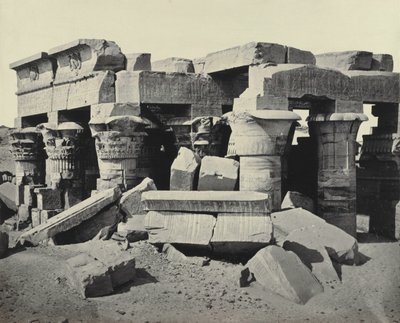 Kom Ombo door Francis Frith