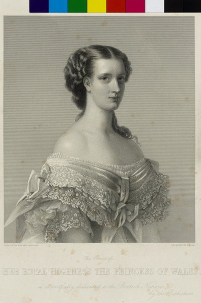 Prinses van Denemarken Alexandra door Francis Holl