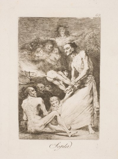 Blaas door Francisco de Goya