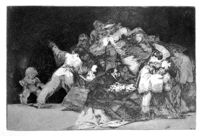 Generaal Riddle, 1819-1823 door Francisco de Goya