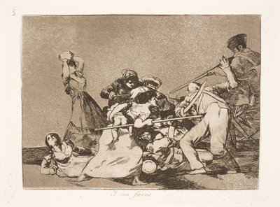 En zij zijn als furieën (5) door Francisco de Goya