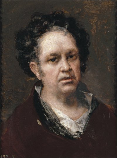 Zelfportret, 1815 door Francisco de Goya