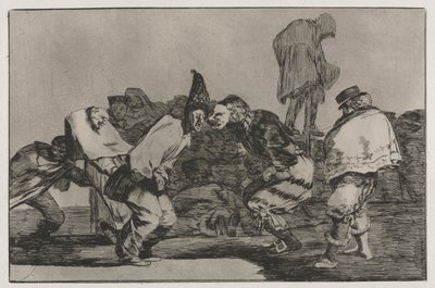 De Spreekwoorden: Carnaval Dwaasheid door Francisco de Goya