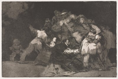 De Spreekwoorden: Algemene Dwaasheid door Francisco de Goya