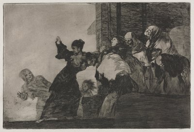 De Spreekwoorden: Arme Dwaasheid door Francisco de Goya