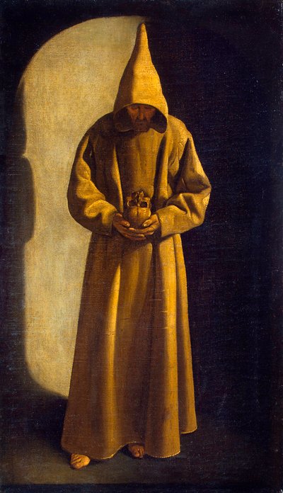 Sint Franciscus van Assisi door Francisco de Zurbaran