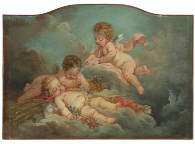 Een Allegorie van de Aarde door François Boucher