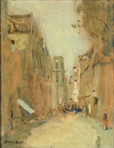 Rue San Jacques, Parijs, n.d. door Frank Edwin Scott