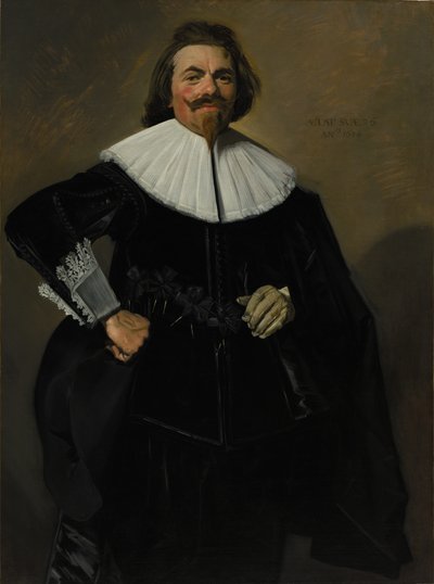 Portret van Tieleman Roosterman door Frans Hals