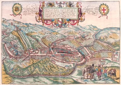 Serravalle, Vittorio Veneto (Treviso), Italië door Franz Hogenberg