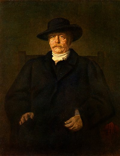 Otto von Bismarck portret door Franz Seraph von Lenbach