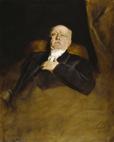 Otto Fürst Bismarck door Franz von Lenbach