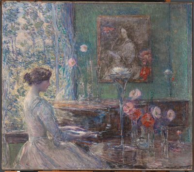 Improvisatie door Frederick Childe Hassam