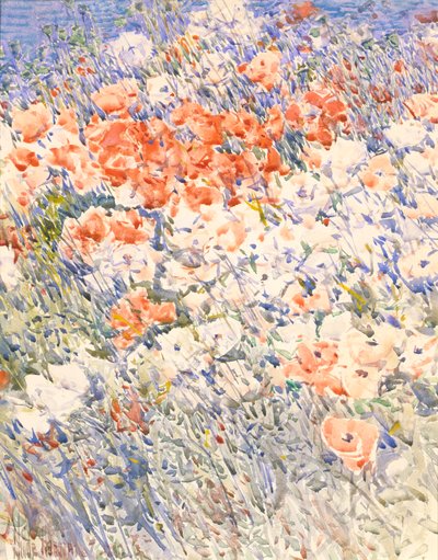 De Eilandtuin door Frederick Childe Hassam