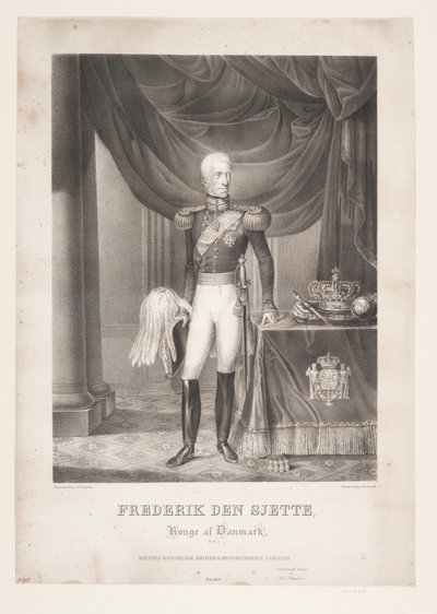 Frederik VI door Frederik Schepelern