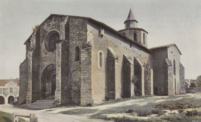 Bussières-Badil, Kerk, Zuidwestelijk geheel door French Photographer