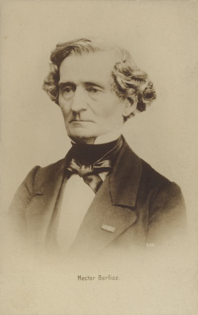 Hector Berlioz, Franse romantische componist (1803-1869) door French Photographer