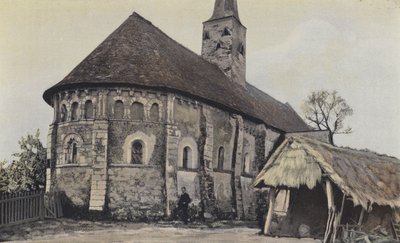 Nourray, Kerk, Noordoostelijke Uitzicht door French Photographer