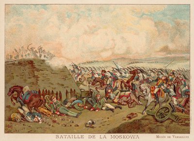 Slag bij Borodino, Rusland door French School