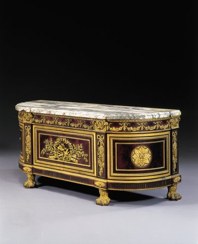 Louis XVI stijl commode a vantaux, ca. 1880 door French School