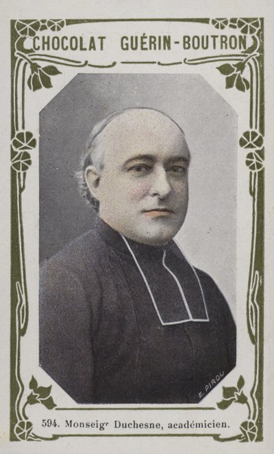 Monseigneur Duchesne, academicus door French School