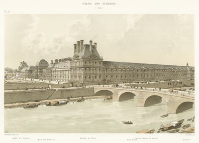 Palais des Tuileries, 1690 door French School