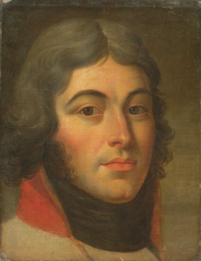 Portret van generaal Louis-Lazare Hoche (1768-97) door French School