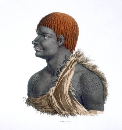 Tasmaanse Aborigine, 1812 door French School