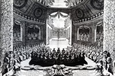 Het Comédie-Française Theater, 1675 door French School