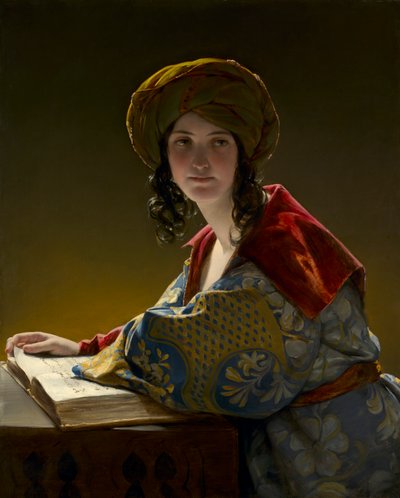 De Jonge Oosterse Vrouw, 1838 door Friedrich Amerling