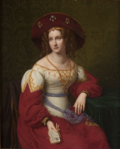 Catharina Johanna Groschke door Friedrich Wilhelm von Schadow