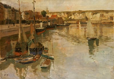 Dieppe door Frits Thaulow